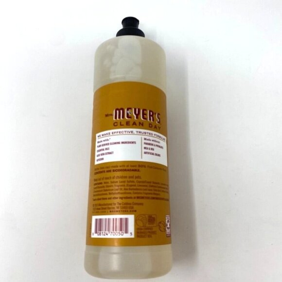 Mrs. Meyers Clean Day 3 Dish Soap Fall Edition 16 Fl Oz Leaves Apple Acorn - Picture 6 of 8